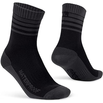 GripGrab Meias de ciclismo inverno lã mineral térmicas impermeáveis meias inverno isolantes chuva unissexo meias ciclismo unissexo adulto