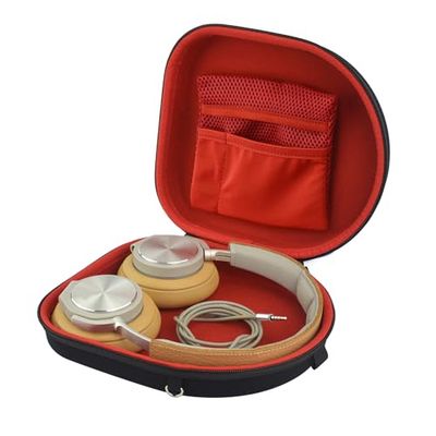 Linkidea Custodia da Trasporto per Cuffie Compatibile con B&O Play H6, H8, SONY WH-CH520, MDR-XB950BT Custodia, Custodia da Viaggio Protettiva Rigida di Ricambio con Cavo, Custodia per Caricatore