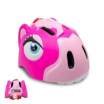 Kinderfietshelm | Fietshelm Voor Peuters, Jongens & Meisjes | Perfect Voor De Scooter, Driewieler, Skateboard En Fiets | Verstelbaar & Veilig | Grootte 49-55 CM | Kinderfietshelm