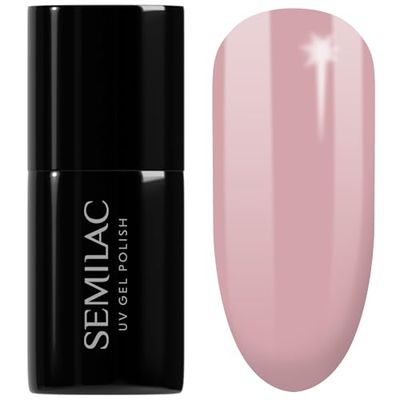Semilac Vernis à ongles gels semi-permanents UV 004 Classic Nude 7ml