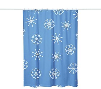 Bonamaison Shower Curtain, Polyester, Multicolor, 150x200
