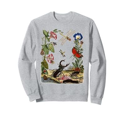 Insetti Specie divertente Insetti Entomologia Vintage Entomologo Felpa
