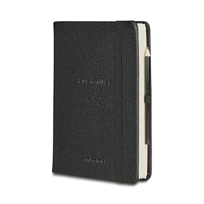 Mitama Agenda diaria Elegance de ecopiel negra, planning mensual, 12 meses – de enero a diciembre 2025 – 366 páginas + 66 páginas de contenido extra – 15 x 21 cm – Tapa dura