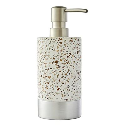 SKL HOME by Saturday Knight Ltd. Mali Soap Dispenser, Cream