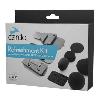 Cardo Kit Packtalk/Freecom 4X / Spirit HD Intercom Support/Headphones/Microphone Kit One Size
