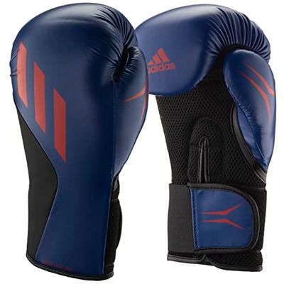adidas Speed TILT 150 - Sacco da boxe, kickboxing, arti marziali miste, unisex, con tecnologia Tilt, per uomo, donna, unisex, 283,5 g, colore: Royal/Met Black/Solar Red