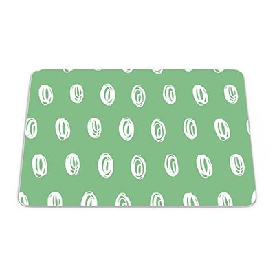 Bonamaison, Rectangle Pop Art Digital Printed Mouse Pad, Non-Slip Base, for Office and Home, Size: 22 x 18 cm