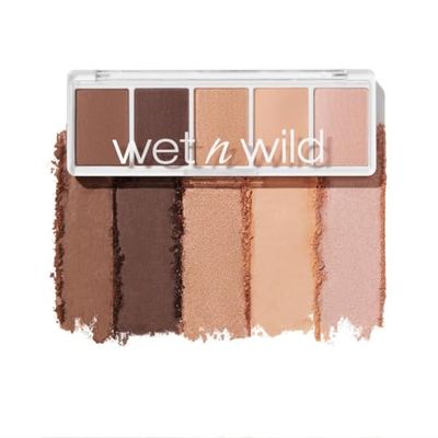 Wet n Wild, Color Icon 5-Pan Palette, Palette de Fards à Paupières avec 5 Teintes Richement Pigmentées pour le Maquillage Quotidien, Formule Longue Durée et Facile à Mélanger, Gold Whip