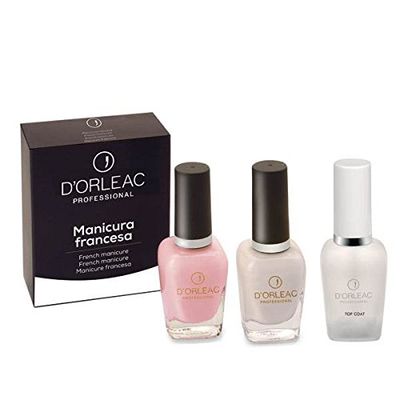 MANICURA FRANCESA D'ORLEAC ROSA