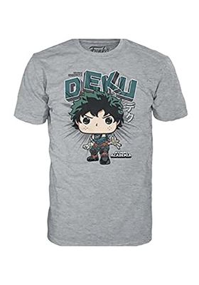 Funko Pop! Boxed Tee: My Hero Academia - Deku Medium