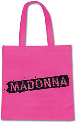 Borsa Shopping Madonna Logo (Eco Tote Bag Rosa)