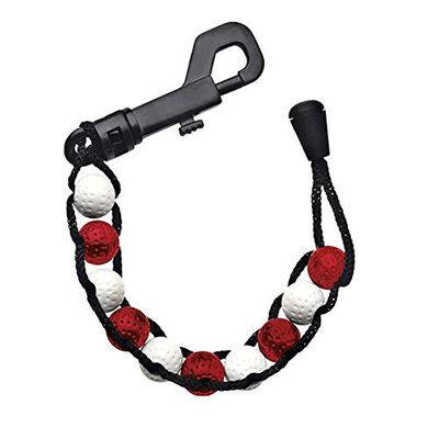 Longridge Golf Bead Stroke mätare – röd/vit