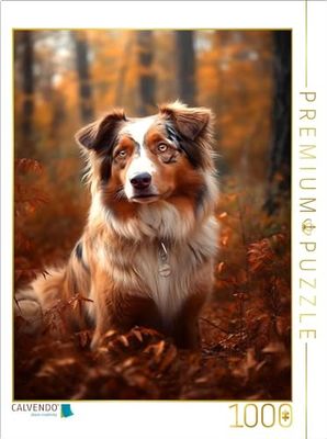 CALVENDO Puzzel EEN motief uit de kalender Australische herder | Lege Size cm fotopuzzel voor gelukkige uren