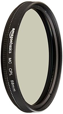 Amazon Basics Circular Polarizer Filter - 58 mm