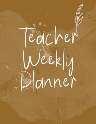 Teacher Weekly planner 2025