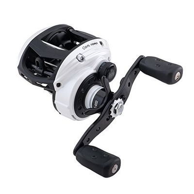 ABU GARCIA Revo Toro S51 Linkshandige Reel - Zwart/Wit, 15 lbs
