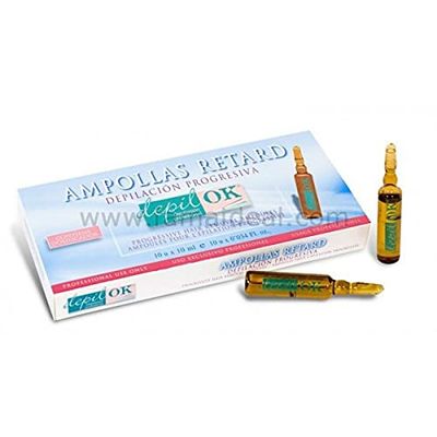 DEPIL-OK Retard Blister Box 10X10ML, czarny, standardowy