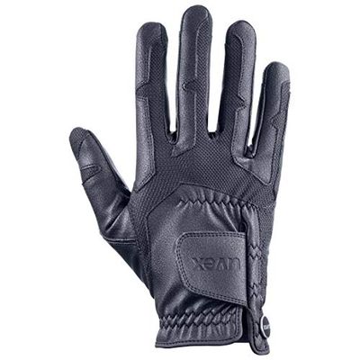uvex ventraxion - flexibel ridhandske för dam och herr - hållbar - optimal ventilation - blue - 8-9