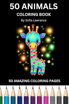 50 Animals Coloring Book: 50 pages | 6" x 9" | Paperback