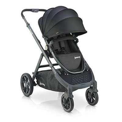 Joovy Qool - Silla de paseo para sistema de viaje, silla de paseo modular premium, multifunción, color negro