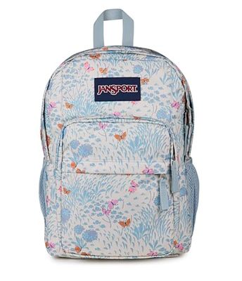 JANSPORT Big Day Pack Zaino grande, scomparto per laptop 15in, 43.5 x 19 x 32.5 cm, Fluttering Field, Multicolore