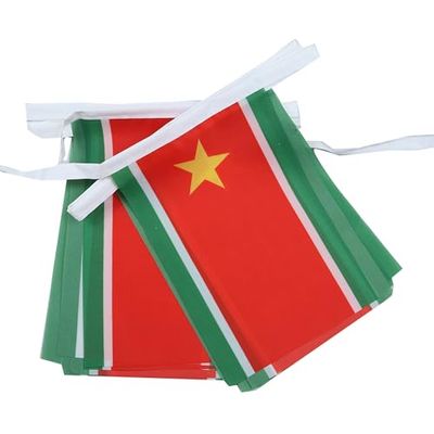 AZ FLAG Ghirlanda 6 Metri 20 Bandiere Guadalupa Indipendentista 21x15cm, Bandiera Guadeloupe In Francia 15 x 21 cm - Festone Bandierine