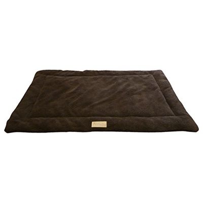 Ellie-Bo XXL Bruin Sherpa Fleece Mat voor 48" Hondenkooi