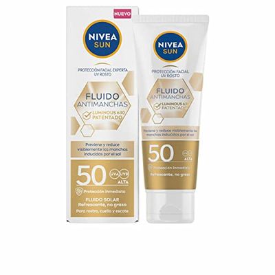 Nivea Sun Antimanchas Fluido Facial Spf50 40 Ml Unisex