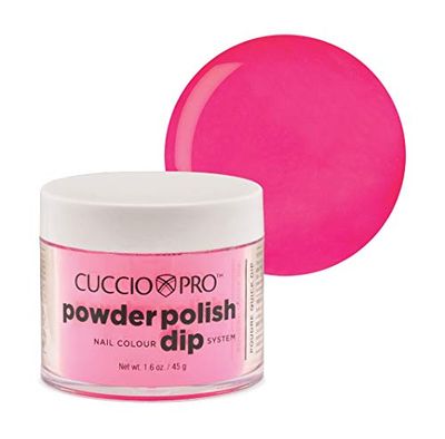 Cuccio Cuccio Powder Dip 2oz/56g - Bright Neon Pink