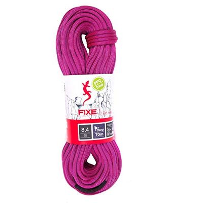 Fixe C051844050 - Corda Fanatic 8,4 mm 50 m Dry Violeta-Rosa