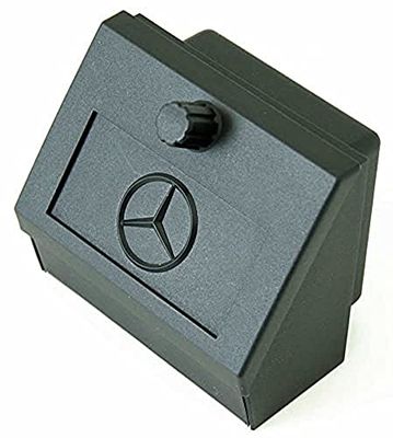 RollyToys 66000005680 handschoenenkastje (accessoires voor kindervoertuigen, opbergvak voor Unimog, kleur zwart)