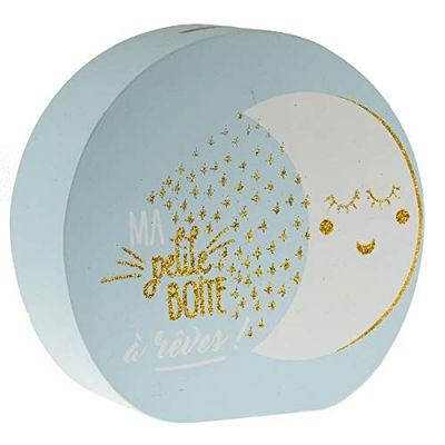 Enesco 700189 spaarpot maand, blauw