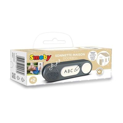 Smoby- Timbre Electrónico Casita, Accesorio Compatible con Modelos de Las Casitas Smoby, para Niños a Partir de 2 años (7600810917)