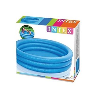 Intex 58446NP Piscine Gonflable Vinyle Bleu Cristal 1.68m x 38cm