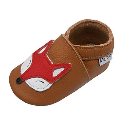 Mejale - Baby Shoe, Zapato para primeros caminantes, Brown Fox,