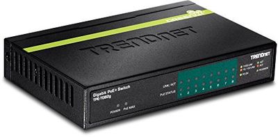 TRENDnet GREENnet - interruptor de rede, preto