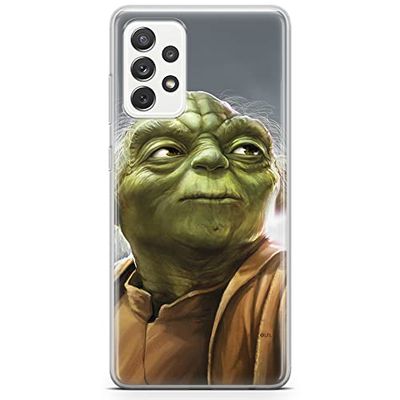 ERT GROUP mobiel telefoonhoesje voor Samsung A33 5G origineel en officieel erkend Star Wars patroon Yoda 006 optimaal aangepast aan de vorm van de mobiele telefoon, hoesje is gemaakt van TPU