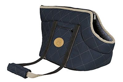 Trixie Sacchetto del Cane Viktoria. Blu Scuro/Azzurro. 26 × 29 × 50 Centimetri