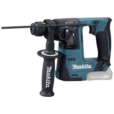 Makita Taladro percutor a batería para SDS-Plus 12 V máx. (sin cargador), azul, negro, sin batería