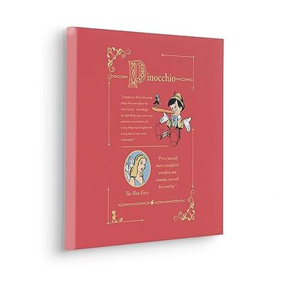 Komar Komar Spieraam - Pinocchio Vice Versa - Grootte 40 x 40 cm - Kinderkamerfoto, muurschildering, kinderkamer