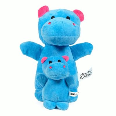 LolitosPets | Ippopotamo NOMANA Olfattivo per cani - Giocattolo con suono per cani Gloria (Nomana (20 cm))