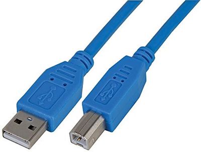 Pro Signal PSG91463 Câble USB 2.0 A mâle vers B mâle Bleu 1 m