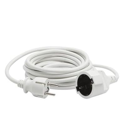 Tubo - Tubo elettrico 3 x 1,5 mm, lunghezza 1 m, colore bianco, ideale per impianti elettrici residenziali e commerciali