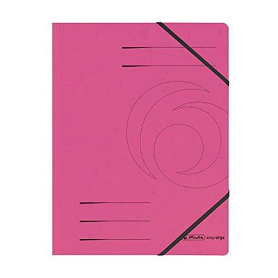 Herlitz 11159654 Verzamelmap roze A4 – bestanden (roze, A4, 1 stuks)