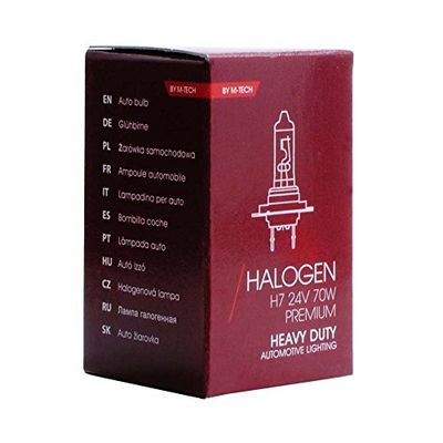M-Tech zhd907 Ampoule de rechange H7 12 V