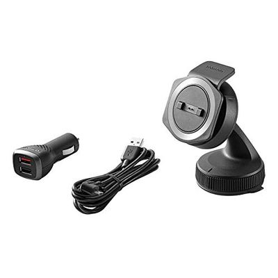 Soporte TomTom Rider para coche para todos los navegadores GPS de moto de TomTom, incluido el cable y el cargador dual de alta velocidad (consulte la lista de compatibilidad a continuación)