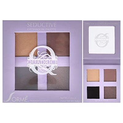 Sorme Cosmetics Quadrice Eyeshadow Palette - Seductive For Women 0.16 oz Eye Shadow