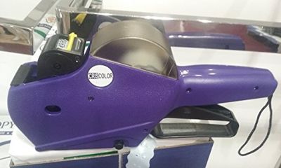 CRISCOLOR Máquina Etiquetadora 26x12mm. Una línea impresión, 6 dígitos