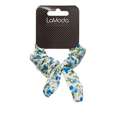 Lamoda Floral Chouchou avec nœud, Violet/rose/bleu