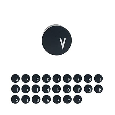 Design Letters Caricatore USB A 12W | Caricabatterie da Muro | Adattatore di Ricarica Quick Charge Compatibile con iPhone | compatto Caricabatterie | Caricabatterie personale Nero